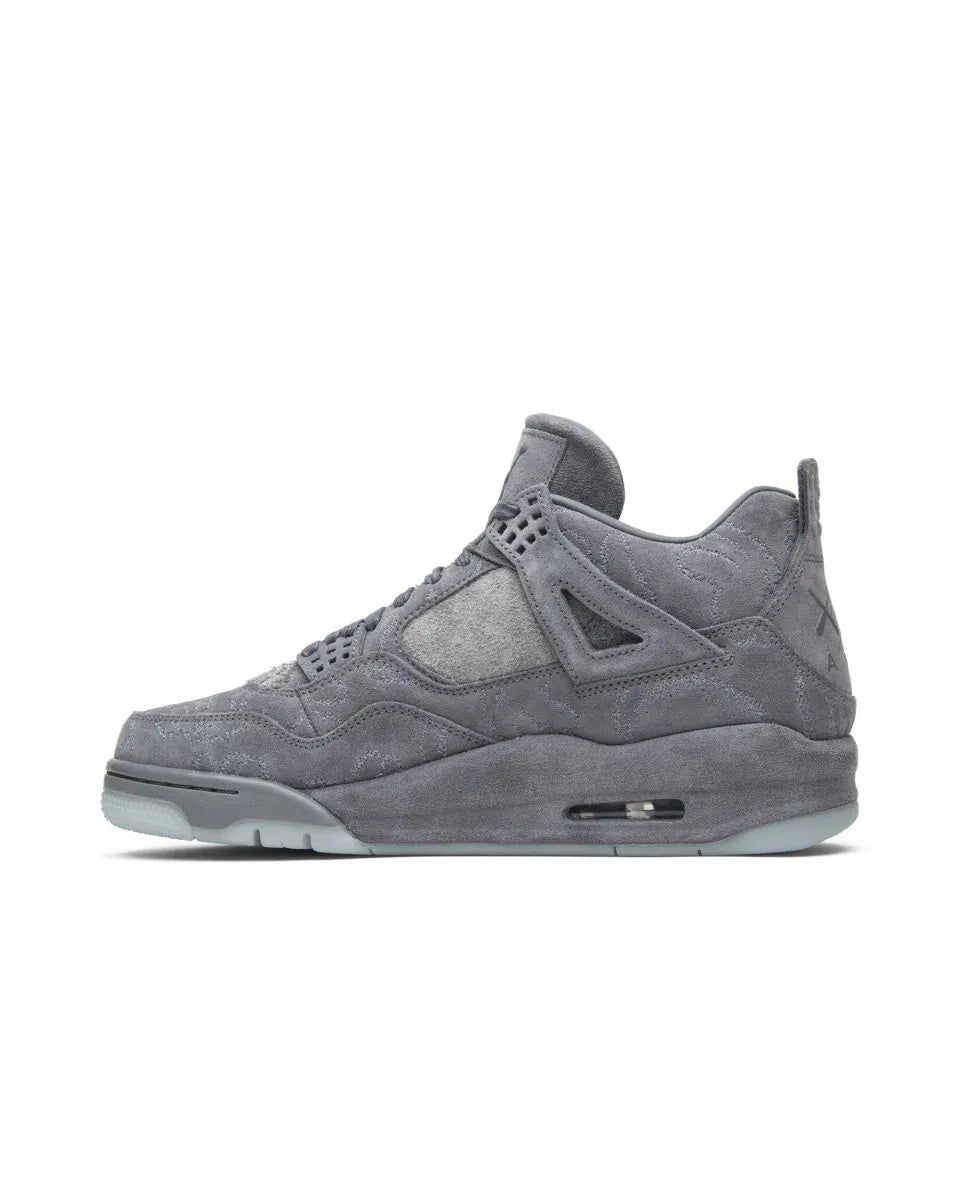 KAWS x Air Jordan 4 Retro 'Cool Grey' 930155-003 Men's Sneakers