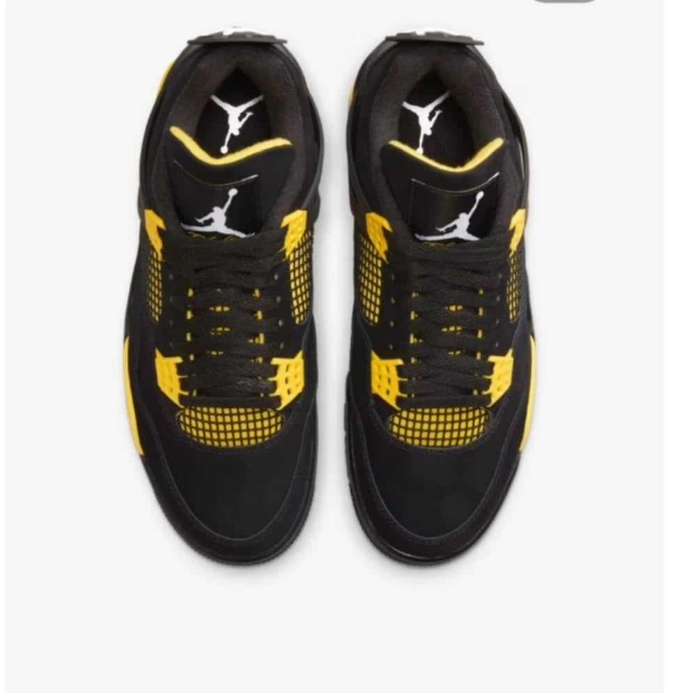 Jordan 4 Retro Black Tour Yellow DH6927-017
