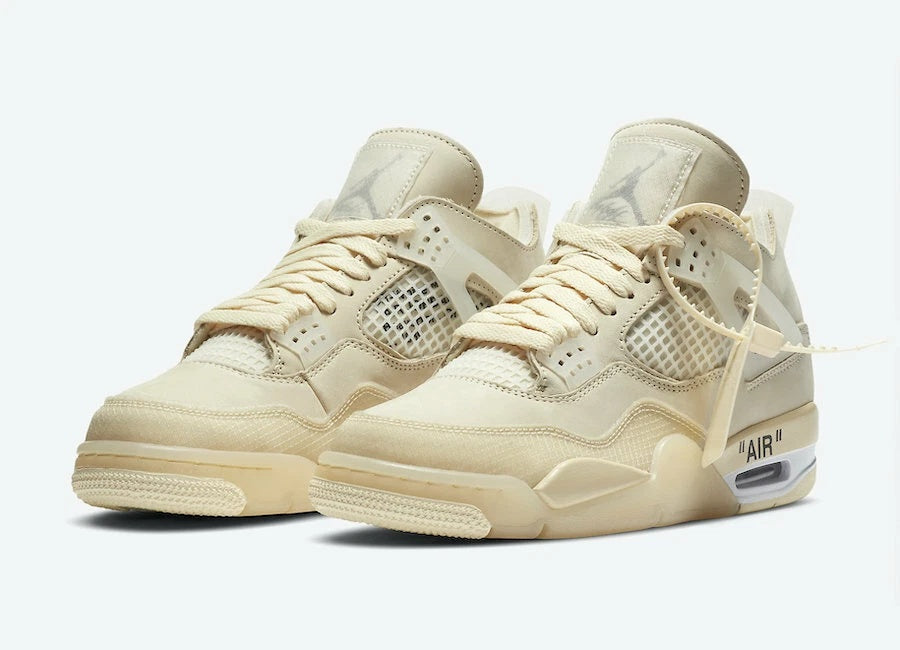 Nike Air Jordan 4 x Off-White Sail CV9388-100