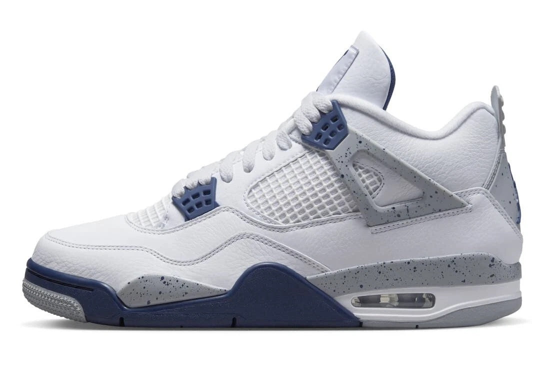 Air Jordan 4 Retro White Midnight Navy (DH6927-140)