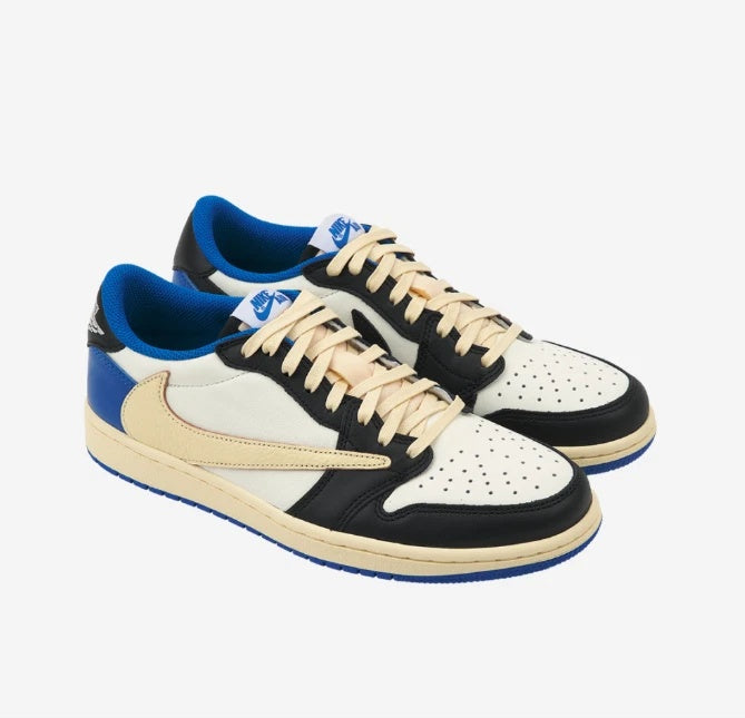 Jordan 1 Low 'Sail Black Royal' – DM7866-140