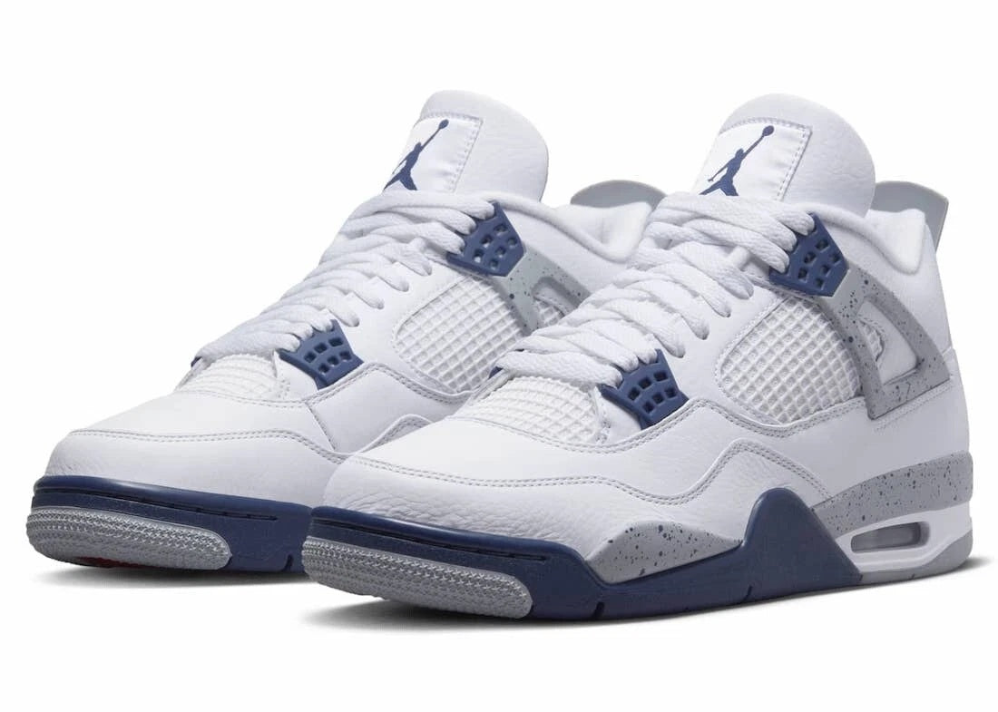 Air Jordan 4 Retro White Midnight Navy (DH6927-140)