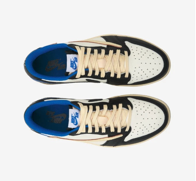 Jordan 1 Low 'Sail Black Royal' – DM7866-140