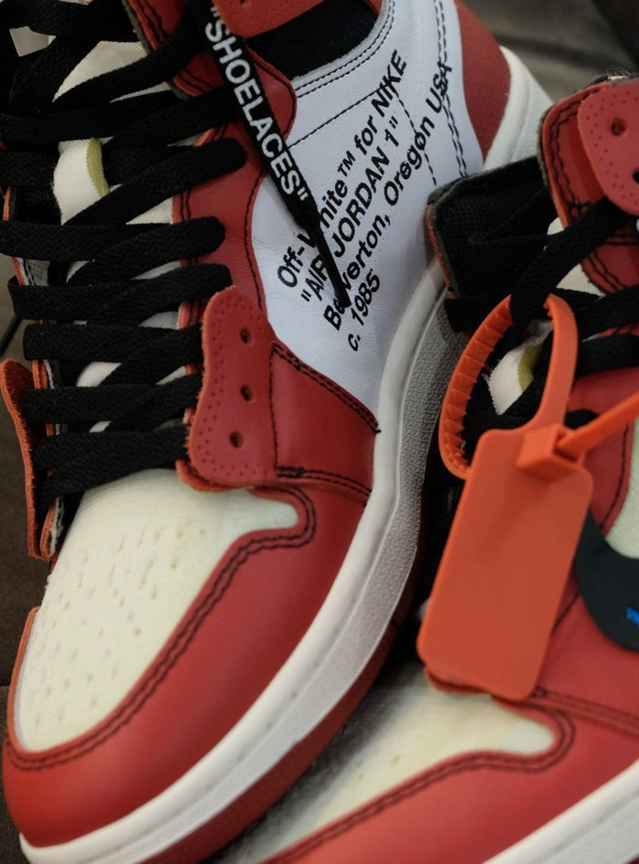 Jordan 1 Retro High Off-White x Nike AA3834-101 – Red/White