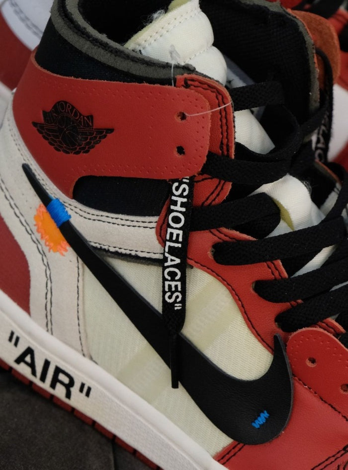 Jordan 1 Retro High Off-White x Nike AA3834-101 – Red/White