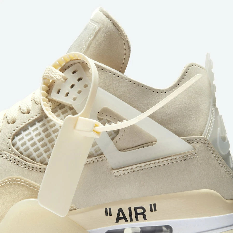 Nike Air Jordan 4 x Off-White Sail CV9388-100