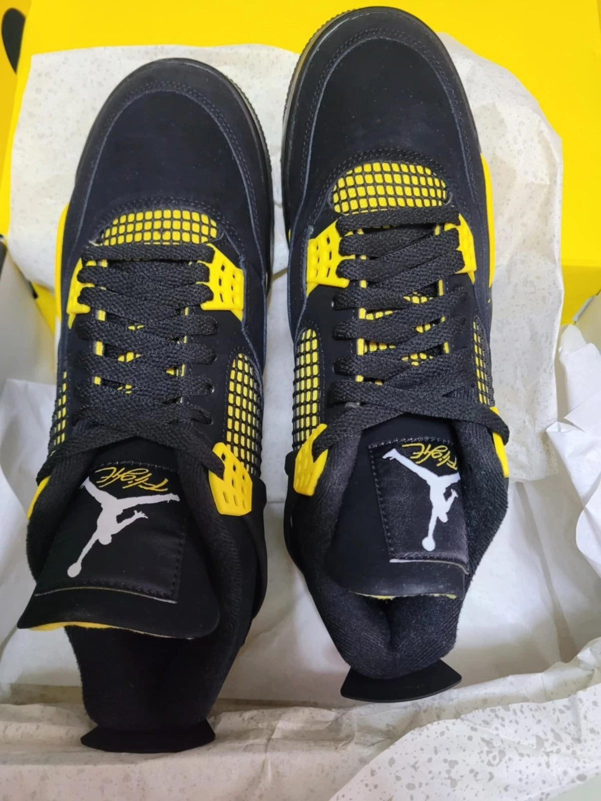 Jordan 4 Retro Black Tour Yellow DH6927-017